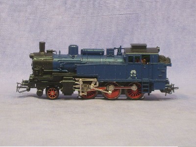Märklin 3095 Dampflokomotive Tenderlok Nr 34 (ex BR 74) Spur H0 delta digital