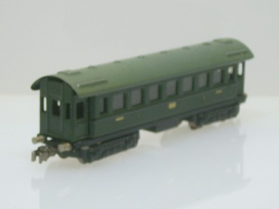 Märklin 341 Schnellzugwagen 1./2. Klasse grün Vorkrieg Klauenkupplung 2 marklin