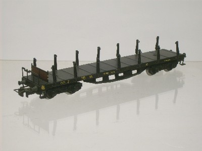 Märklin 4516 ( 392 C ) vierachsiger Rungenwagen Spur H0 marklin